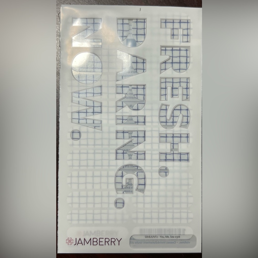 Jamberry Nail Wraps - You, Me, Sea